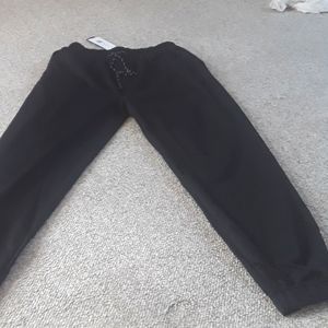 Mens/ Womens black sweat pants from romwe